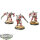 Drukhari - 3 x Grotesques - bemalt