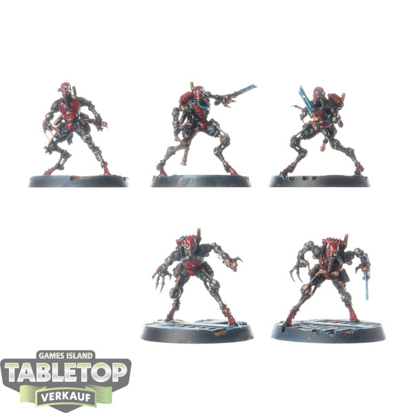Adeptus Mechanicus - 5 x Sicarian Ruststalkers - bemalt