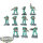 Space Marines - 10 x Intercessor Squad - bemalt