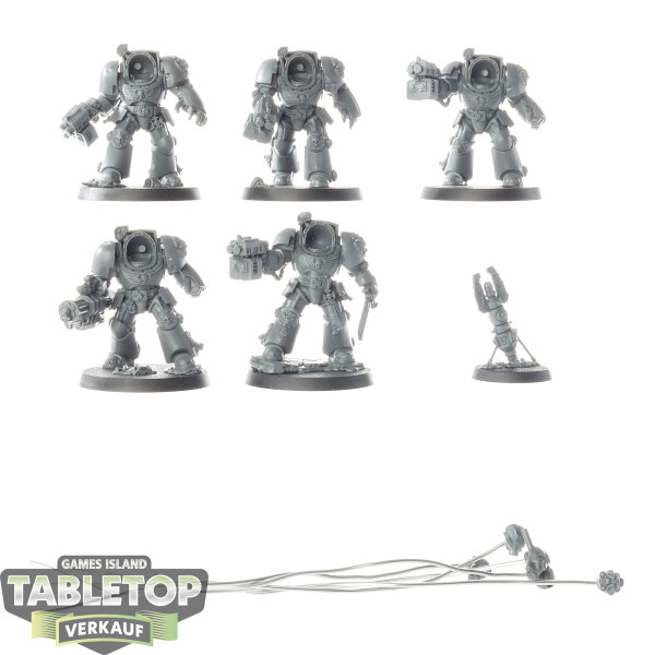 Space Marines - 5 Terminator Squad - teilweise gebaut