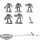 Space Marines - 5 Terminator Squad - teilweise gebaut