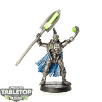 Necrons - Necron Lord with Resurrection Orb - bemalt