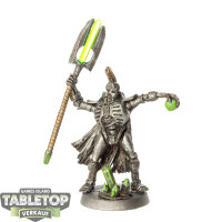 Necrons - Necron Lord with Resurrection Orb - bemalt