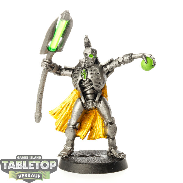 Necrons - Necron Lord with Resurrection Orb - bemalt