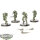 Necrons - 4 Flayed Ones classic - teilweise bemalt