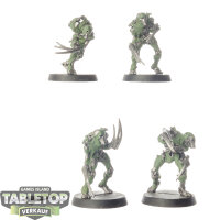 Necrons - 4 Flayed Ones classic - teilweise bemalt