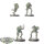 Necrons - 4 Flayed Ones classic - teilweise bemalt