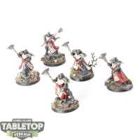 Stormcast Eternals - 5x Sequitors - bemalt