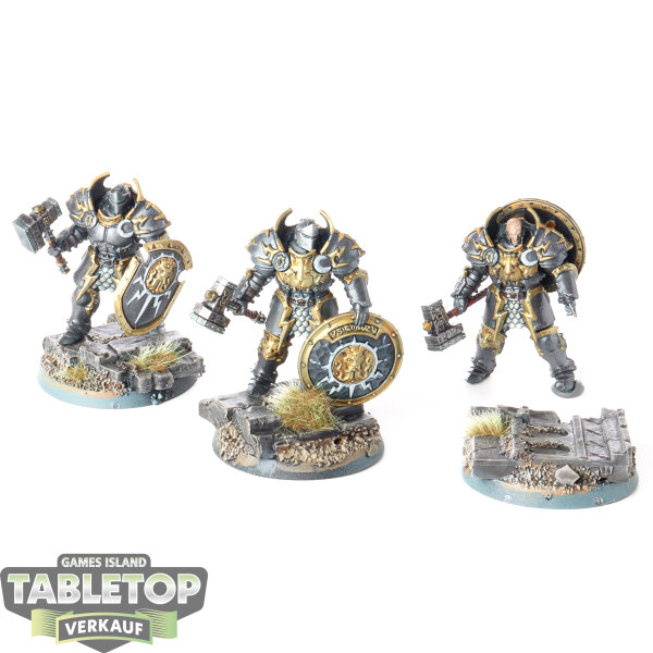 Stormcast Eternals - 3x Annihilators - bemalt