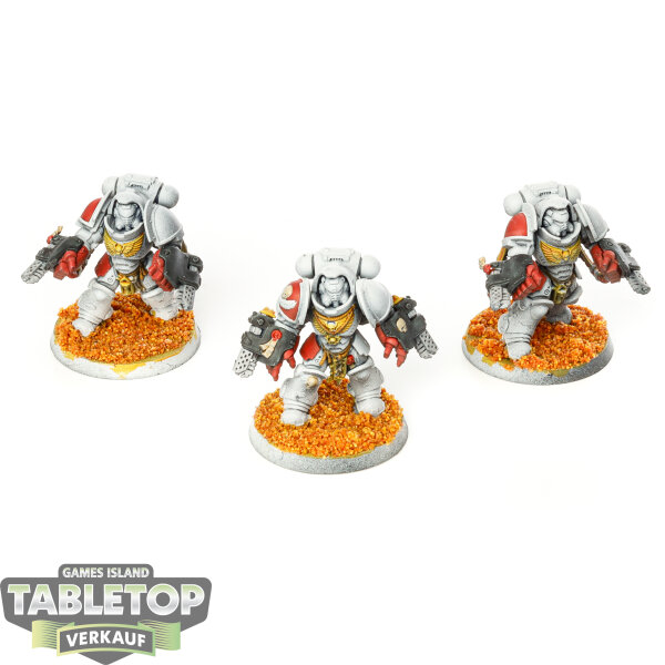 Space Marines - 3x Aggressor Squad - teilweise bemalt