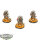 Space Marines - 3x Primaris Eradicators - bemalt