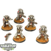 Space Marines - 5x Heavy Intercessor Squad - bemalt