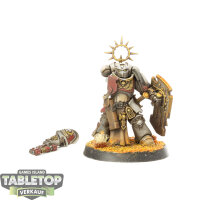 Space Marines - Lieutenant with Storm Shield - bemalt