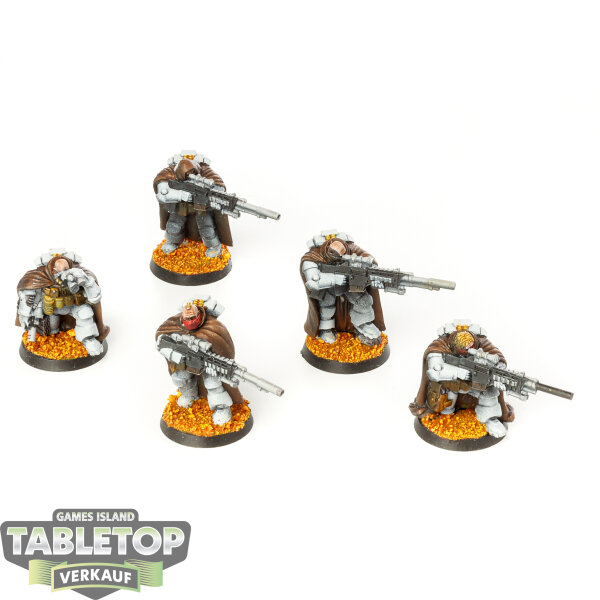 Miniaturen - 5x Black Ops Master Sniper - bemalt