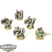 Orks - 5x Ork Lootas - teilweise bemalt