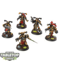 Chaos Space Marines - 5 Legionaries - gut bemalt