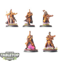Adeptus Custodes - 5 Witchseeker Squad - teilweise bemalt