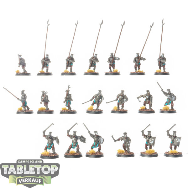HdR Figuren - Böse - 20 Uruk-hai Warriors - bemalt