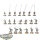 HdR Figuren - Böse - 20 Uruk-hai Warriors - bemalt