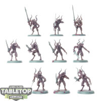 Blades of Khorne - 10 x Bloodletters - teilweise bemalt