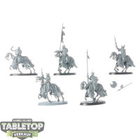 Soulblight Gravelords - 5 x Black Knights - unbemalt