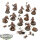 Blades of Khorne - 13 Blood Warriors - bemalt