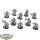 Blades of Khorne - 10 Blood Warriors - unbemalt
