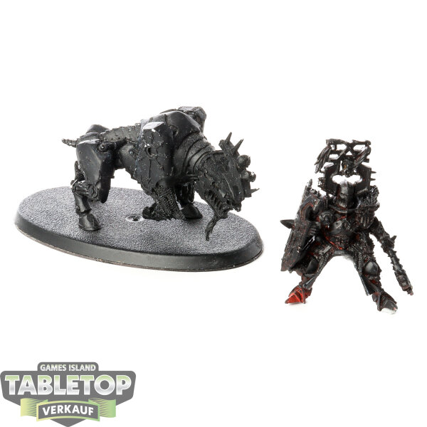 Blades of Khorne - Lord of Khorne on Juggernaut - grundiert