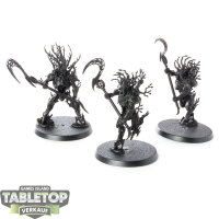 Sylvaneth - 3 Kurnoth Hunters - grundiert