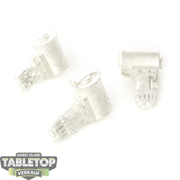 Astra Militarum - 3 Leman Russ Battletank Cannon Bit - unbemalt