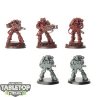 Space Marines - 5x Primaris Eradicators - grundiert