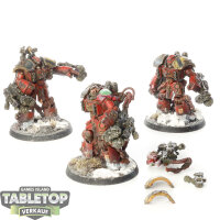 Space Marines - 3x Centurion Assault Squad - bemalt