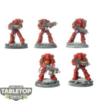 Space Marines - 5x Heavy Intercessor Squad - bemalt