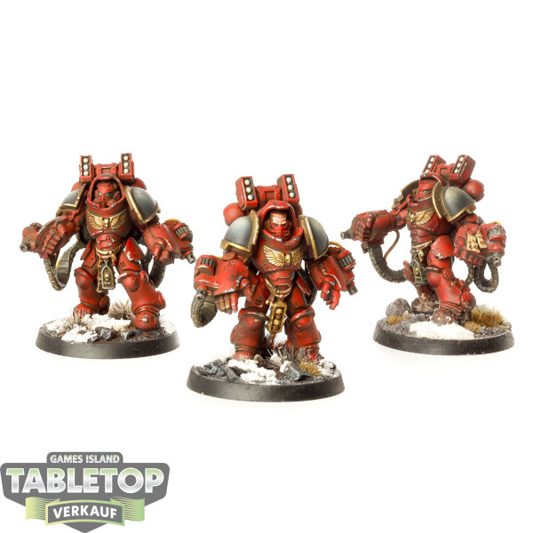 Space Marines - 3x Aggressor Squad - bemalt