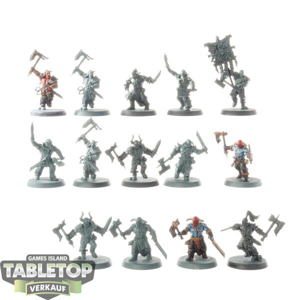 Blades of Khorne - 14x Bloodreavers - teilweise bemalt