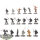 HdR Figuren - Gut - 18x Easterling Warriors - teilweise bemalt