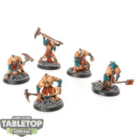 Genestealer Cults - 5 Abberants - bemalt