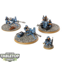 Astra Militarum - 3 Cadian Heavy Weapon Teams (Klassisch)...