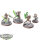 Necrons - 3 x Skorpekh Destroyers - bemalt