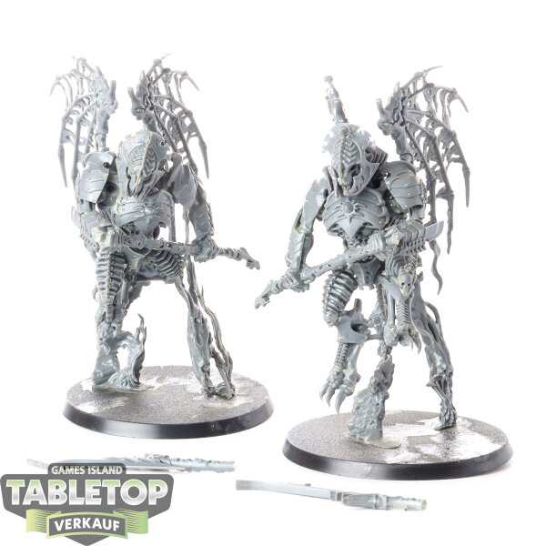 Ossiarch Bonereapers - 2 x Morghast Archai - unbemalt