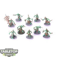 Orruk Warclans - 10 x Hobgrot Slittaz - bemalt
