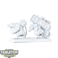 Skaven - Poisoned Wind Mortar - teilweise bemalt