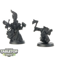 Necromunda - Klovis The Redeemer & Malakev Fanatic...