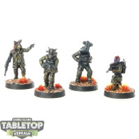 Rebellen - 4x Rebel Troopers Upgrade - bemalt
