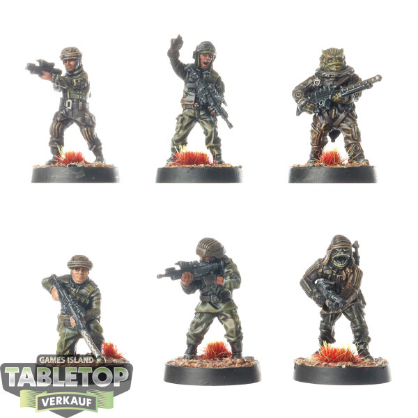 Rebellen - 6x Rebel Pathfinders - bemalt