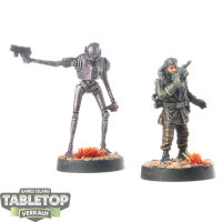 Rebellen - Cassian Andor & K-2SO - bemalt