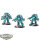 Space Marines - 3x Aggressor Squad - bemalt