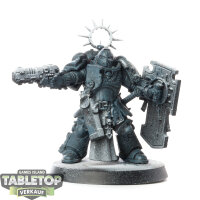 Space Marines - Lieutenant with Storm Shield - teilweise...