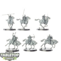 HdR Figuren - Gut - 6 x Riders Of Rohan - unbemalt