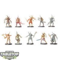 Death Guard - 10x Poxwalkers - teilweise bemalt